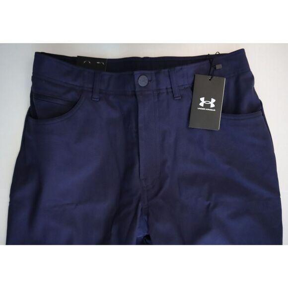 Under Armour 1378842-410 Women's Sz 10 Navy Unstoppable DIA 6-Pocket Pants - Picture 10 of 13